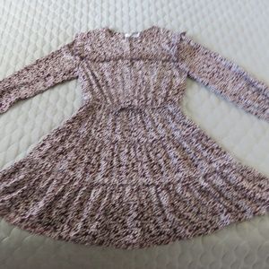 Rebecca Minkoff Floral Print Dress with Ruffles in Current, Size L